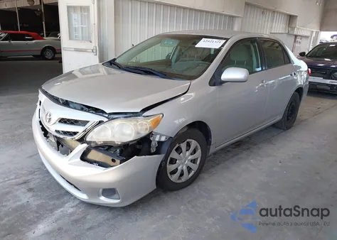 2011 Toyota Corolla Le из США, поврежденный, VIN 2T1BU4EE3BC713640